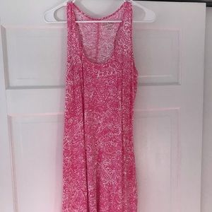 Lilly Pulitzer cotton razor back dress